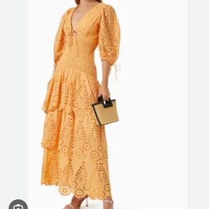 Significant Other Mazie Eyelet Maxi Dress